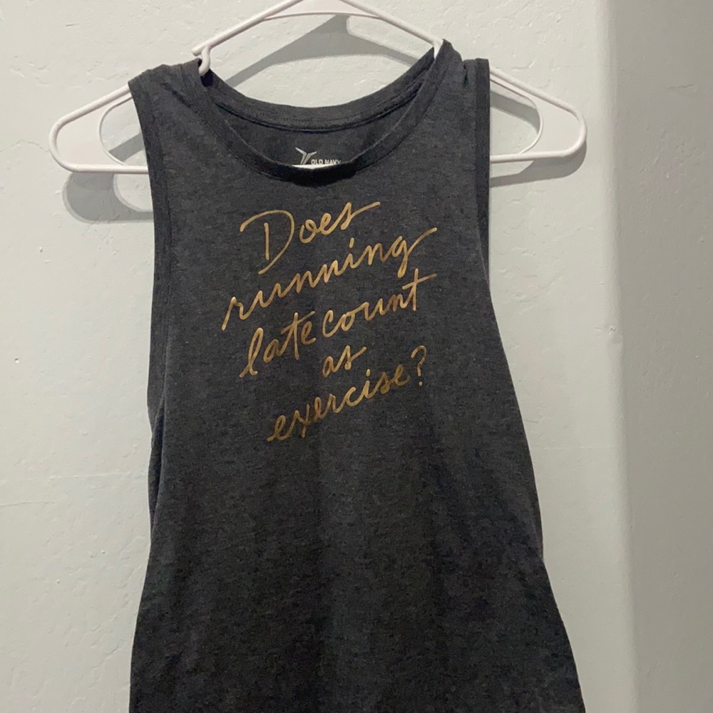 Workout tank top